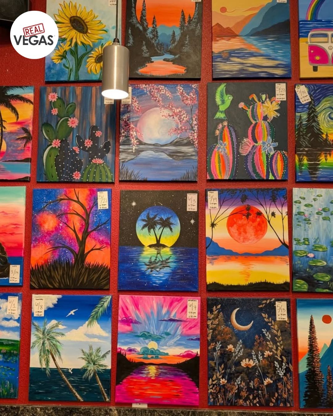 The finished masterpiece