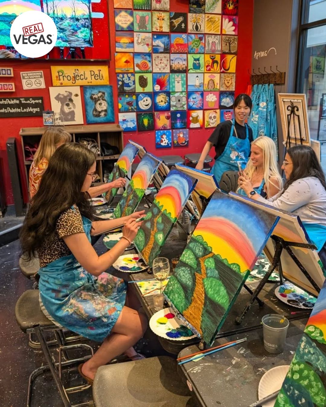 The finished masterpiece